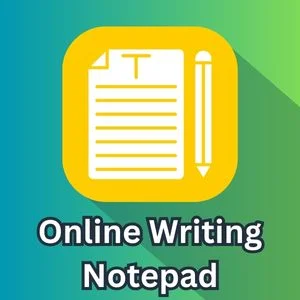 Online Writing Notepad